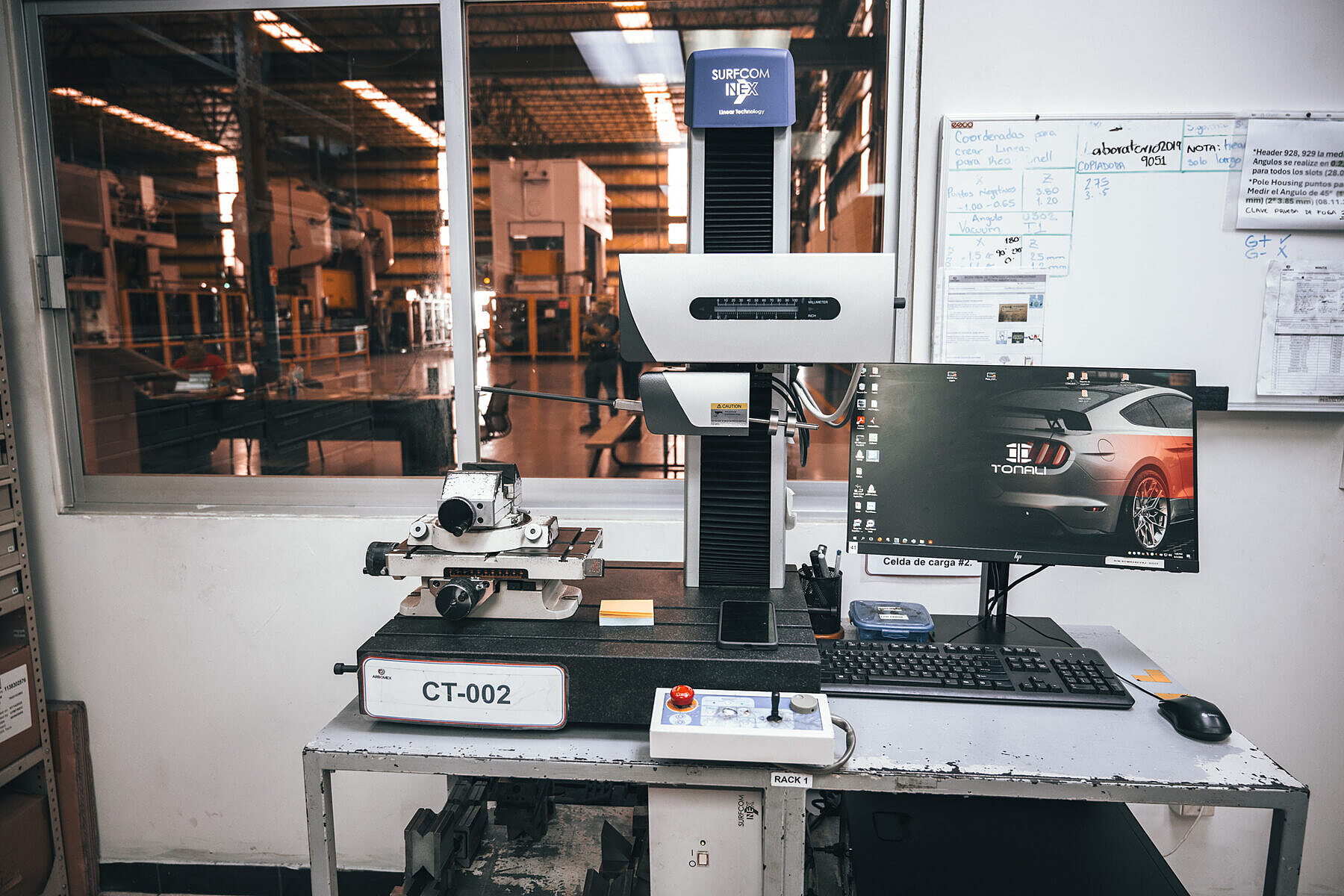 Surfcom NEX contour and surface finish measuring station