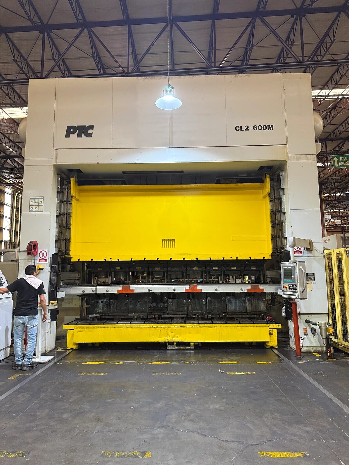 600-ton stamping press in production at TONALI