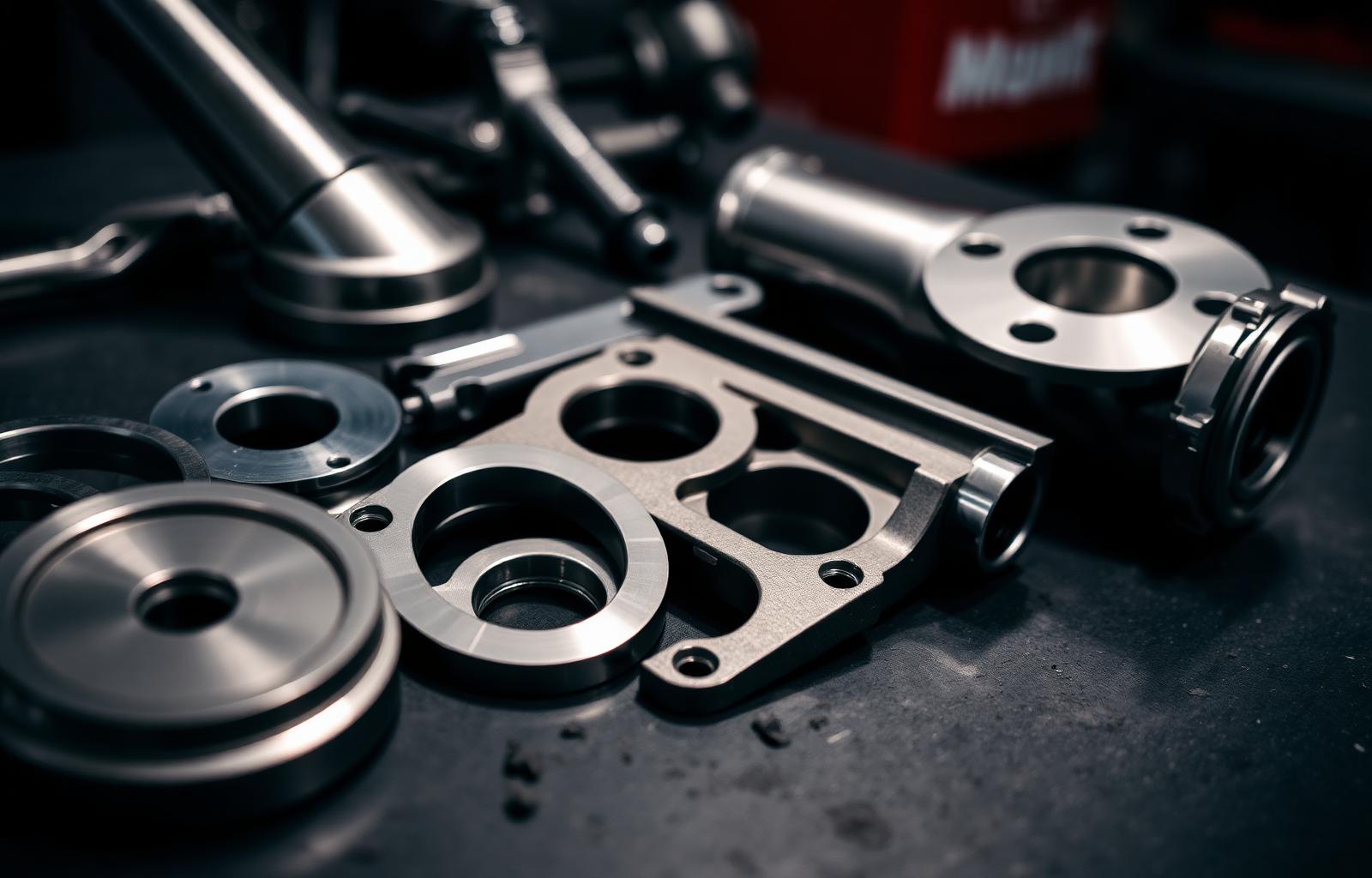 Precision stamped metal components